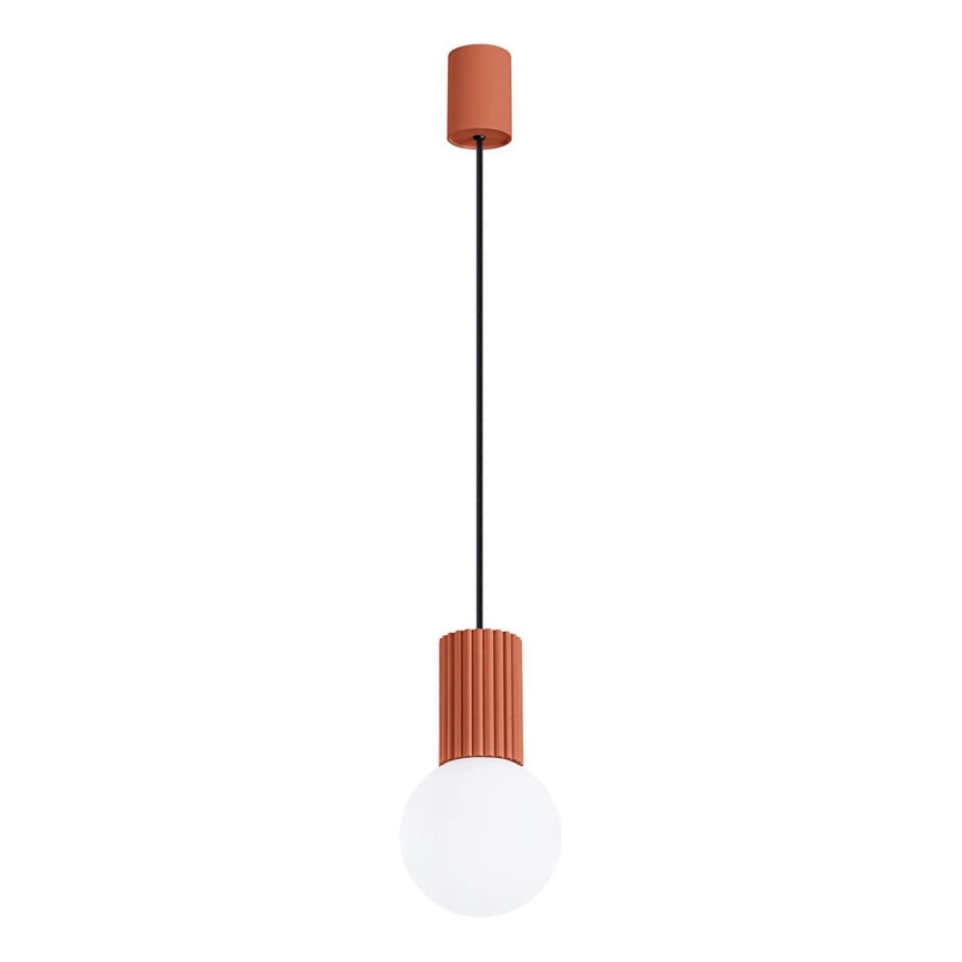 Pakabinamas sietynas HALO 1xG9/8W/230V diametras 12 cm oranžinė