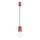 Pakabinamas sietynas HALO 1xG9/8W/230V diametras 12 cm oranžinė