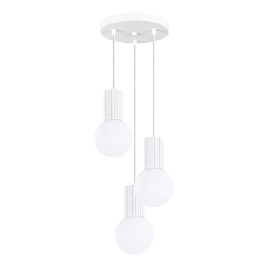Pakabinamas sietynas HALO 3xG9/8W/230V diametras 25 cm balta