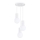 Pakabinamas sietynas HALO 3xG9/8W/230V diametras 25 cm balta