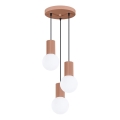 Pakabinamas sietynas HALO 3xG9/8W/230V diametras 25 cm ruda