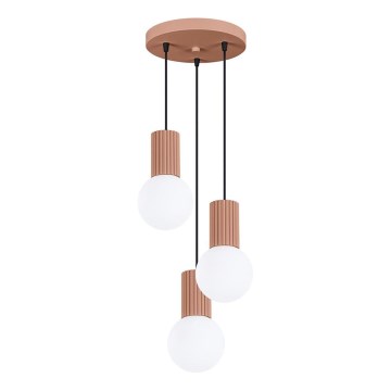 Pakabinamas sietynas HALO 3xG9/8W/230V diametras 25 cm ruda
