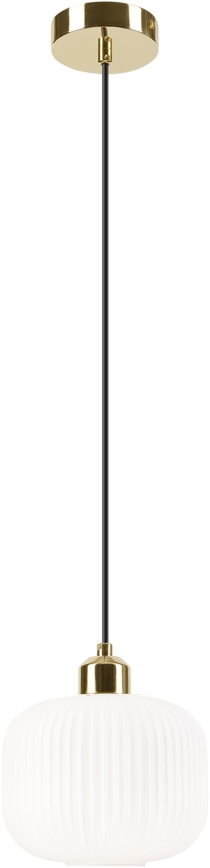 Pakabinamas sietynas HARMA 1xE27/15W/230V diametras 20 cm balta/auksas