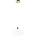 Pakabinamas sietynas HARMA 1xE27/15W/230V diametras 25 cm balta/auksas