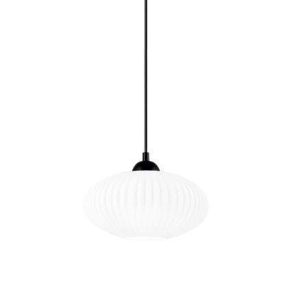 Pakabinamas sietynas HARMA 1xE27/15W/230V diametras 25 cm balta/juoda