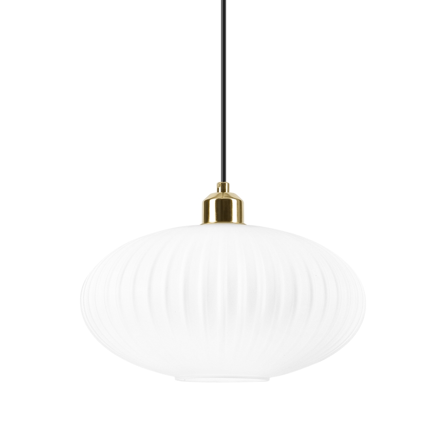 Pakabinamas sietynas HARMA 1xE27/15W/230V diametras 30 cm balta/auksas