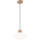 Pakabinamas sietynas HARMONY 1xE27/15W/230V diametras 25 cm balta/ąžuolas