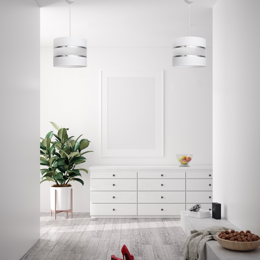 Pakabinamas sietynas HELEN 1xE27/15W/230V baltas