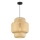 Pakabinamas sietynas HESTIA 1xE27/60W/230V diametras 30 cm bambukas