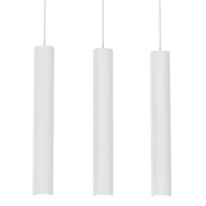 Pakabinamas sietynas HUDSON 3xGU10/8W/230V baltas
