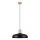 Pakabinamas sietynas INDY 1xE27/15W/230V diametras 38 cm juoda