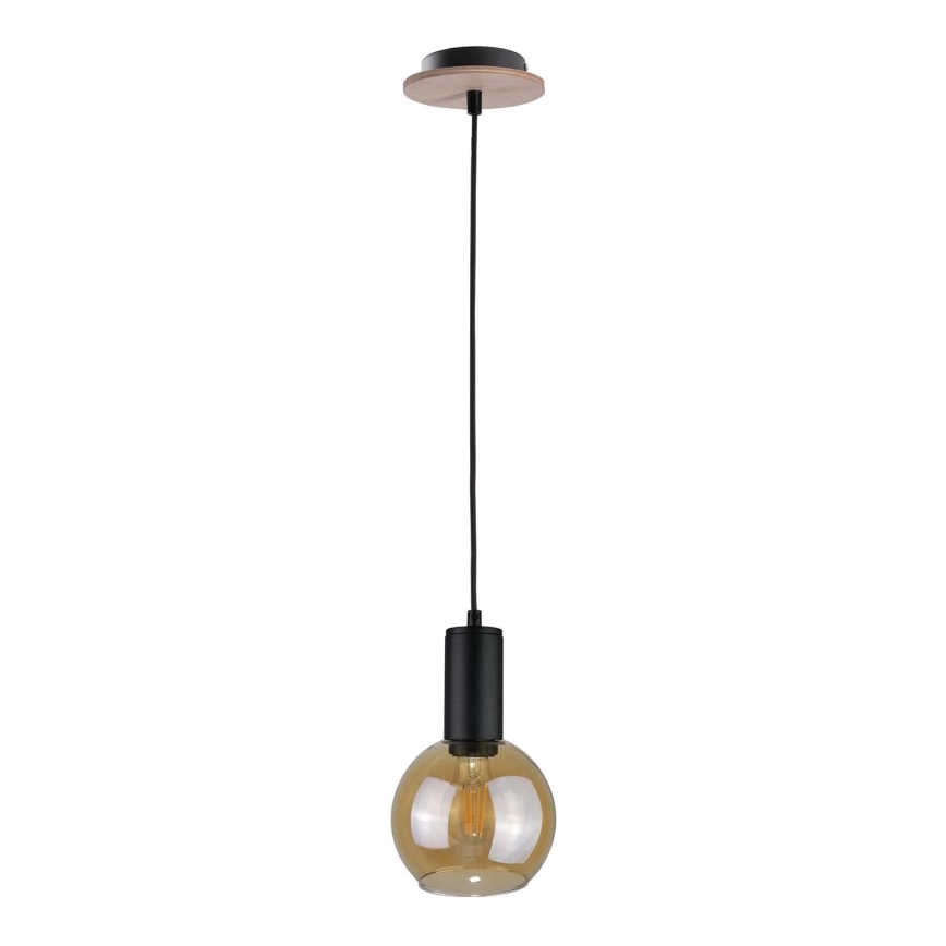 Pakabinamas sietynas JANTAR WOOD 1xE27/60W/230V
