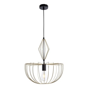 Pakabinamas sietynas JASMINA 1xE27/20W/230V diametras 40 cm auksas