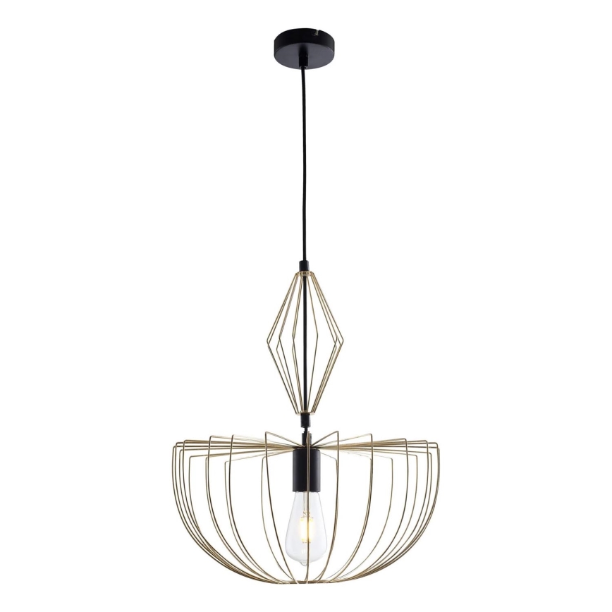Pakabinamas sietynas JASMINA 1xE27/20W/230V diametras 40 cm auksas