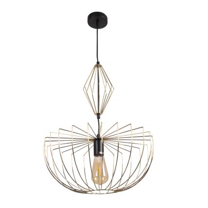 Pakabinamas sietynas JASMINA 1xE27/20W/230V diametras 40 cm auksas