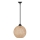 Pakabinamas sietynas JUTE 1xE27/60W/230V smėlio spalva