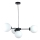 Pakabinamas sietynas KALIOPE 4xE14/50W/230V juoda/balta