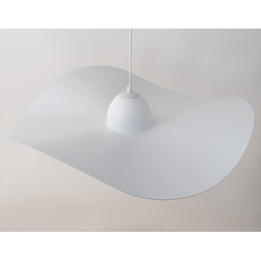 Pakabinamas sietynas  KAPELLO 1xE27/60W/230V d. 76 cm baltas/aukso