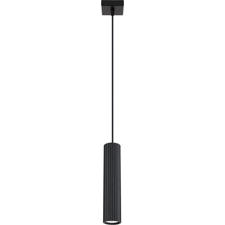Pakabinamas sietynas KARBON 1xGU10/10W/230V juoda