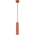 Pakabinamas sietynas KARBON 1xGU10/10W/230V raudona