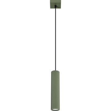 Pakabinamas sietynas KARBON 1xGU10/10W/230V žalia