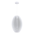 Pakabinamas sietynas KAREI 1xE27/20W/230V diametras 30 cm balta