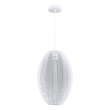 Pakabinamas sietynas KAREI 1xE27/20W/230V diametras 30 cm balta
