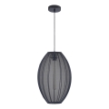 Pakabinamas sietynas KAREI 1xE27/20W/230V diametras 30 cm juoda