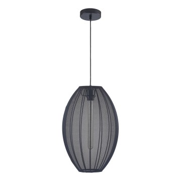 Pakabinamas sietynas KAREI 1xE27/20W/230V diametras 30 cm juoda