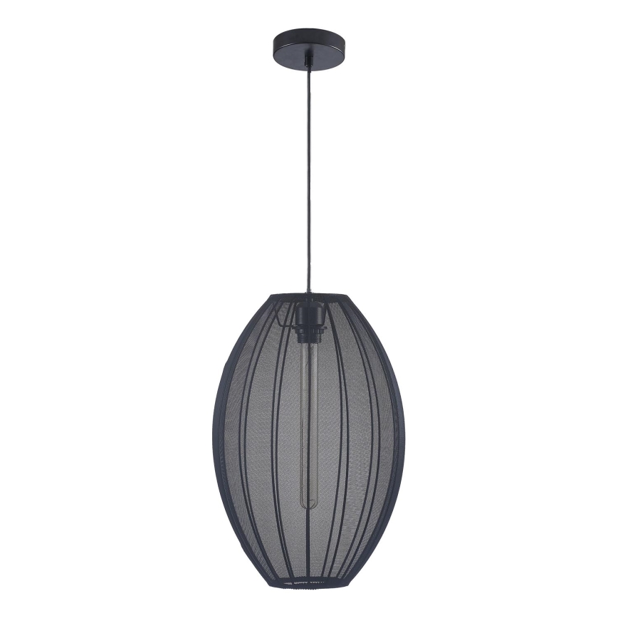 Pakabinamas sietynas KAREI 1xE27/20W/230V diametras 30 cm juoda