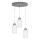 Pakabinamas sietynas KARLA 3xE27/60W/230V betono