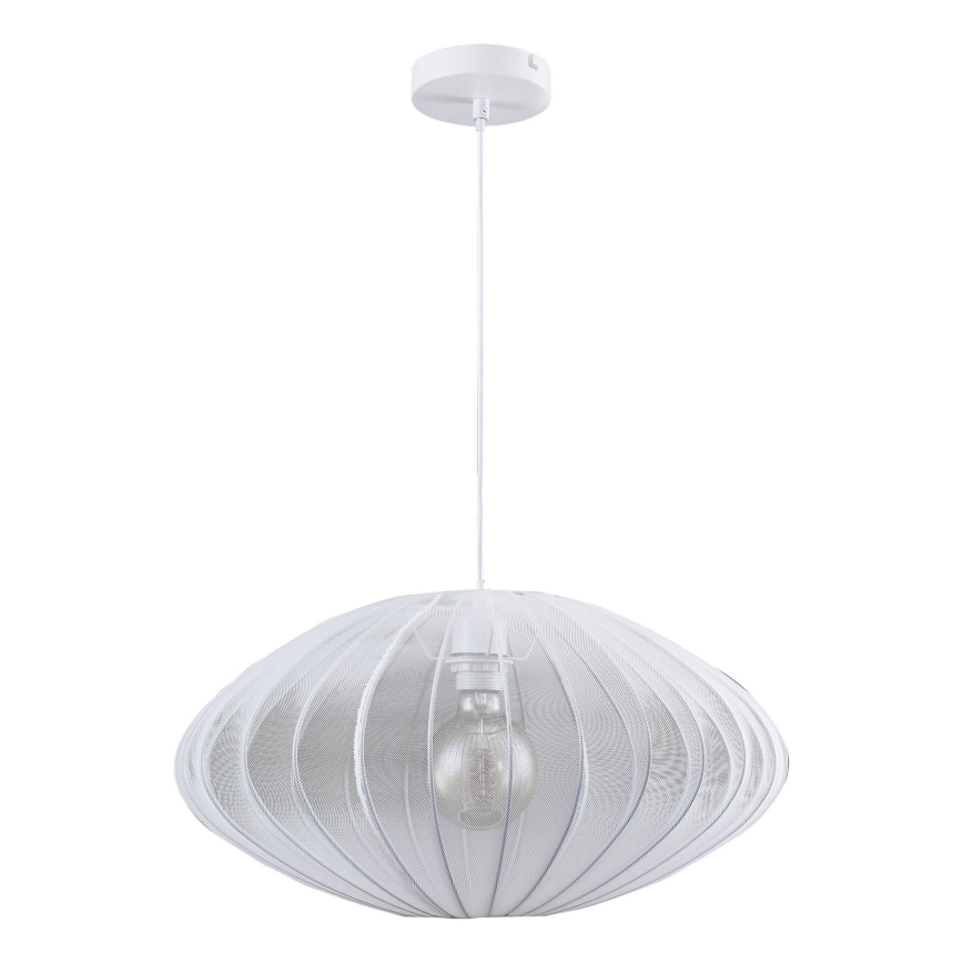 Pakabinamas sietynas KINU 1xE27/20W/230V diametras 50 cm balta