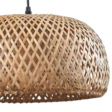 Pakabinamas sietynas KORFU 1xE27/20W/230V diametras 38 cm bambukas