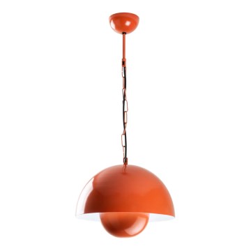 Pakabinamas sietynas KURE 1xE27/40W/230V oranžinė