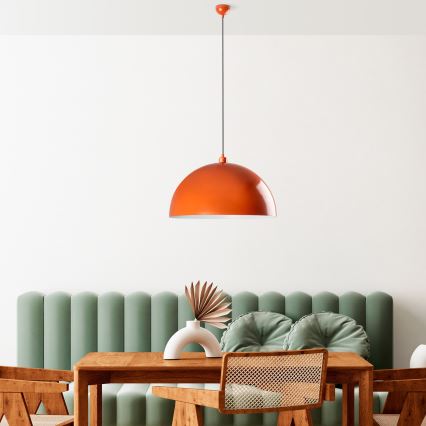 Pakabinamas sietynas KURE 1xE27/40W/230V oranžinė