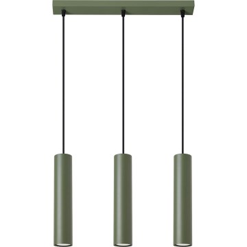Pakabinamas sietynas LAGOS 3xGU10/10W/230V žalia