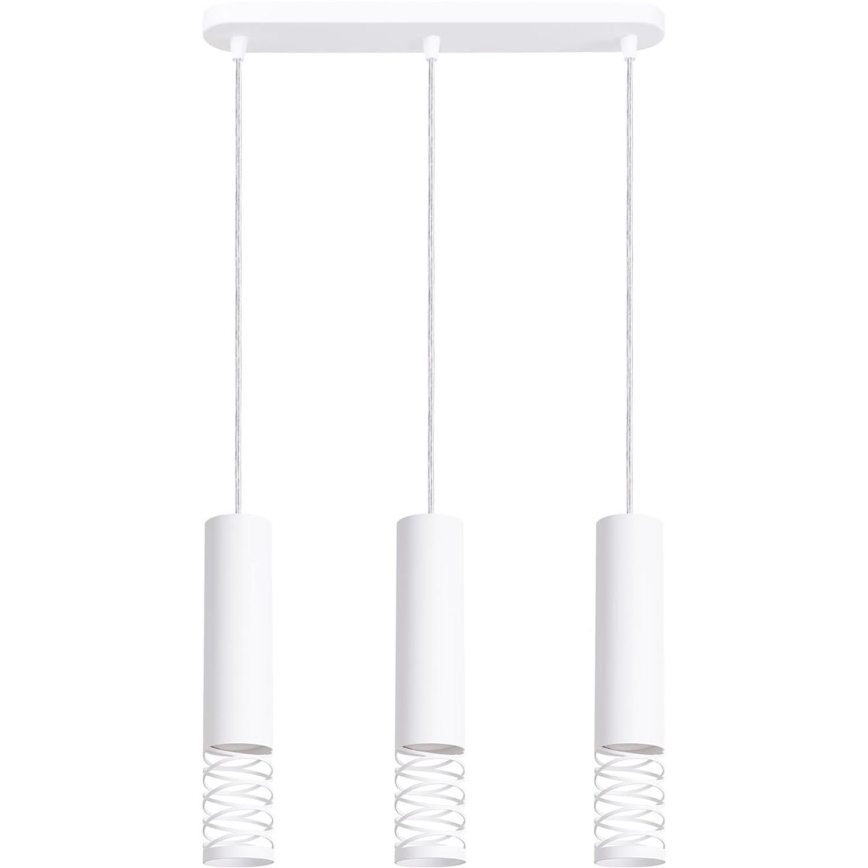 Pakabinamas sietynas LAMI 3xGU10/10W/230V balta