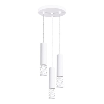Pakabinamas sietynas LAMI 3xGU10/10W/230V balta
