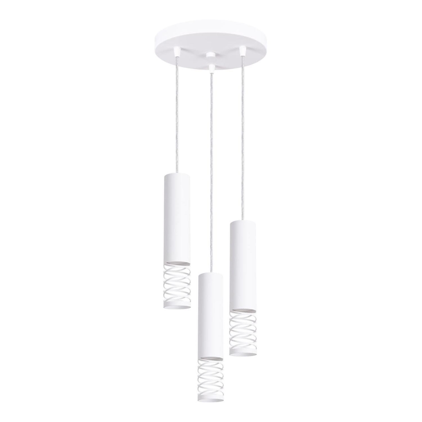 Pakabinamas sietynas LAMI 3xGU10/10W/230V balta