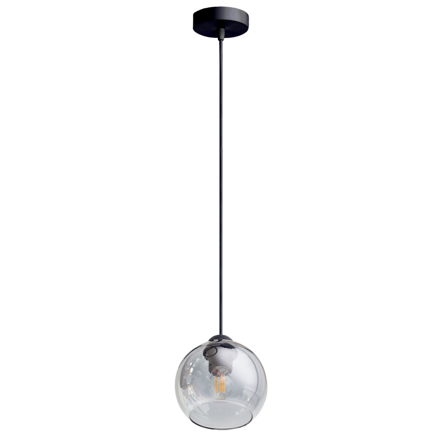 Pakabinamas sietynas LATIL 1xE27/60W/230V juoda
