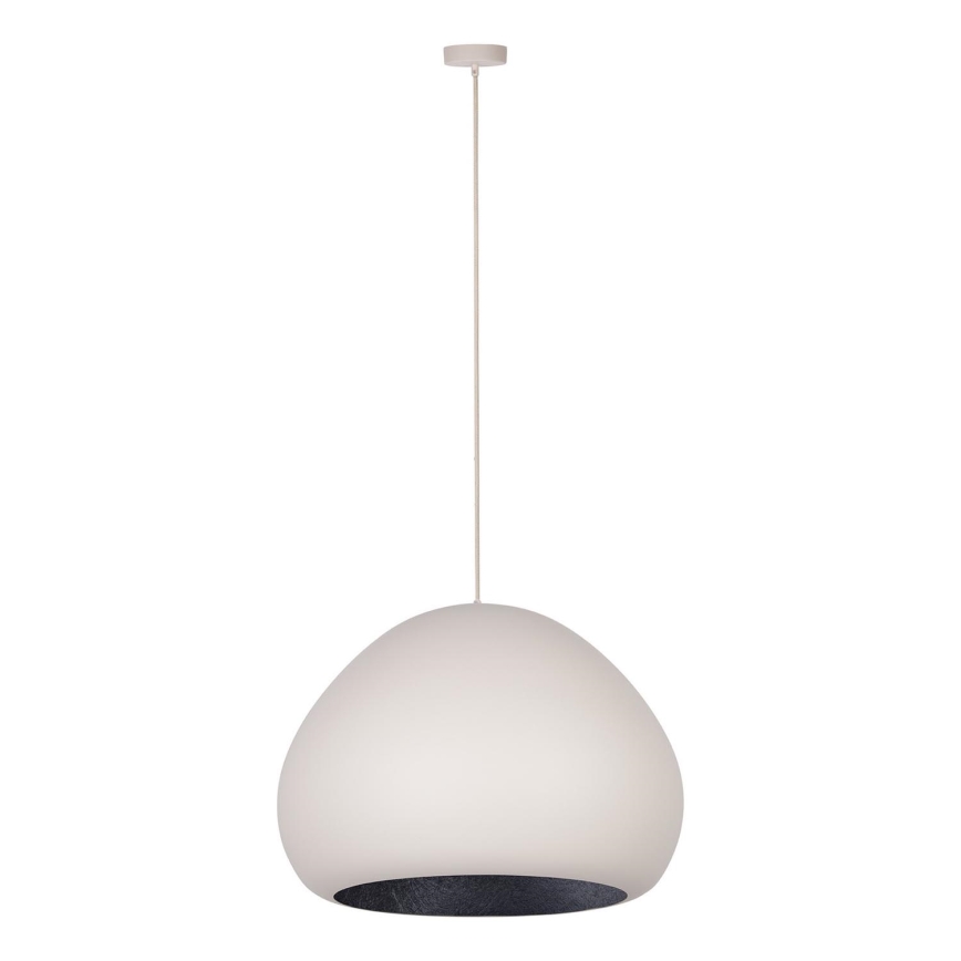 Pakabinamas sietynas LAVA 1xE27/15W/230V kreminė/juoda