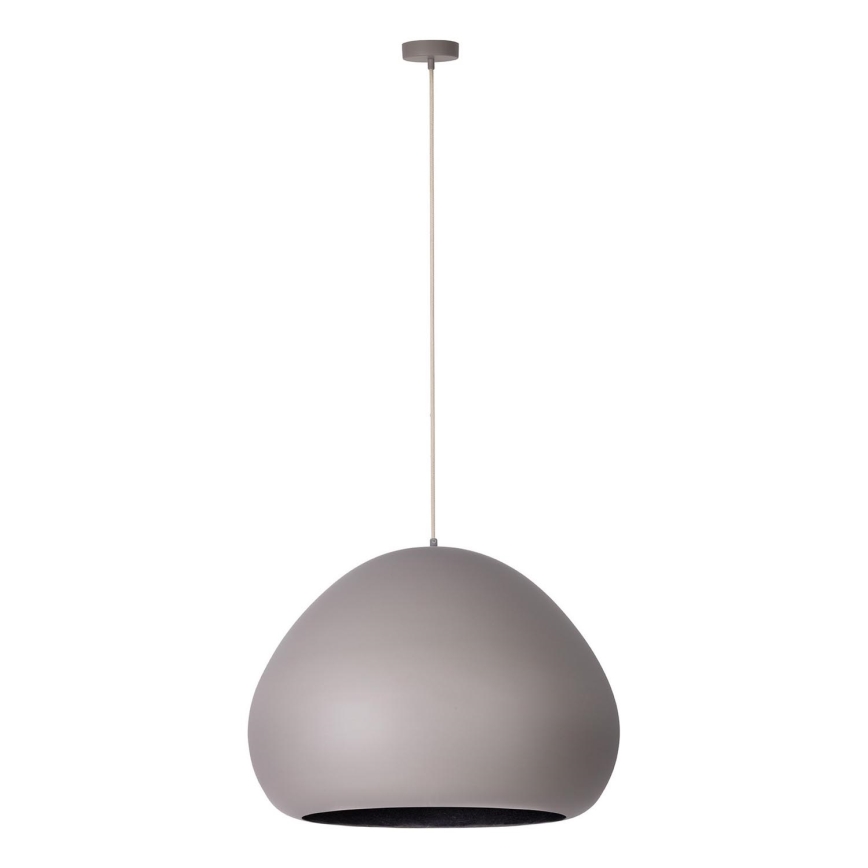 Pakabinamas sietynas LAVA 1xE27/15W/230V taupe/juoda
