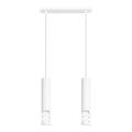 Pakabinamas sietynas LIRO 2xGU10/10W/230V balta