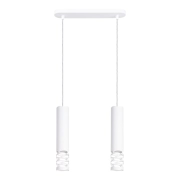 Pakabinamas sietynas LIRO 2xGU10/10W/230V balta