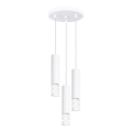 Pakabinamas sietynas LIRO 3xGU10/10W/230V balta