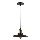 Pakabinamas sietynas LOFT 1xE27/60W/230V diametras 22 cm juoda
