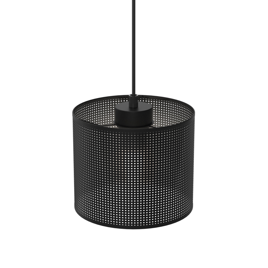 Pakabinamas sietynas LOFT SHADE 1xE27/60W/230V d. 18 cm juodas