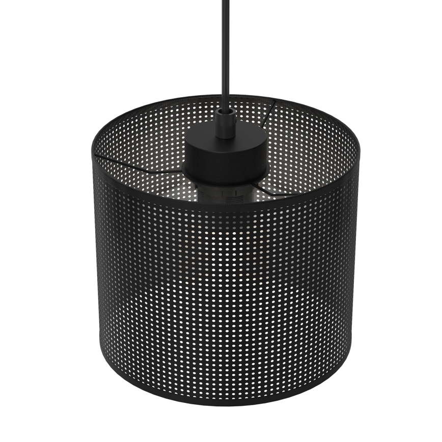 Pakabinamas sietynas LOFT SHADE 3xE27/60W/230V juodas