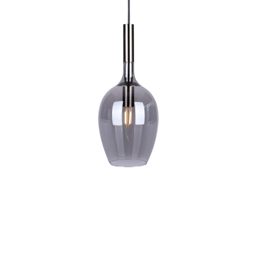 Pakabinamas sietynas LUGANO 1xE14/40W/230V pilkas