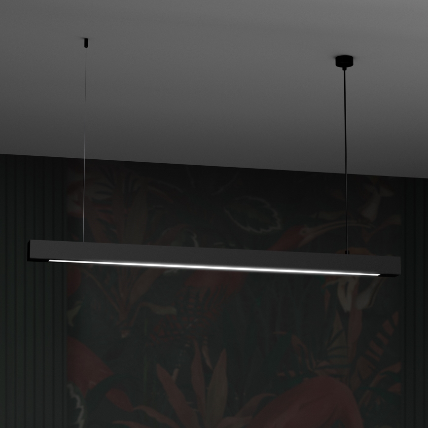 Pakabinamas sietynas LUNGO T8 1xG13/18W/230V juodas